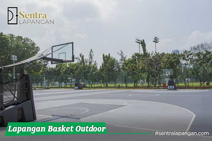 Jasa Pembuatan Lapangan Basket Outdoor Bekasi