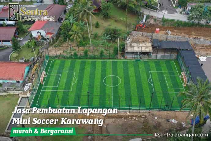 Jasa Pembuatan Lapangan Olahraga Mini Soccer Karawang