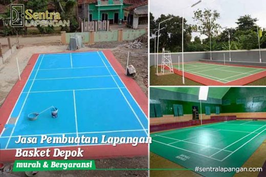 Jasa Pembuatan Lapangan Badminton Depok