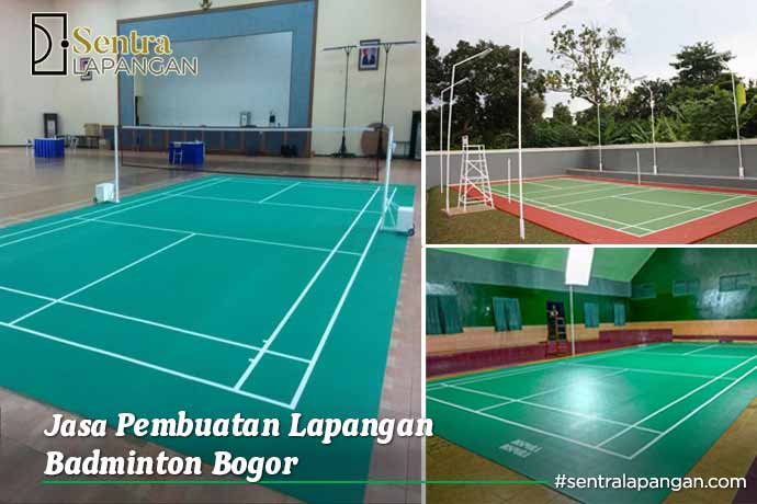 Jasa Pembuatan Lapangan Olahraga Badminton Bogor