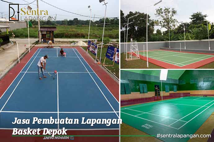 Jasa Pembuatan Lapangan Olahraga Badminton Depok