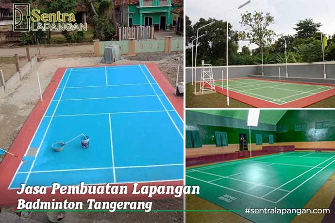 Jasa Pembuatan Lapangan Olahraga Badminton Tangerang