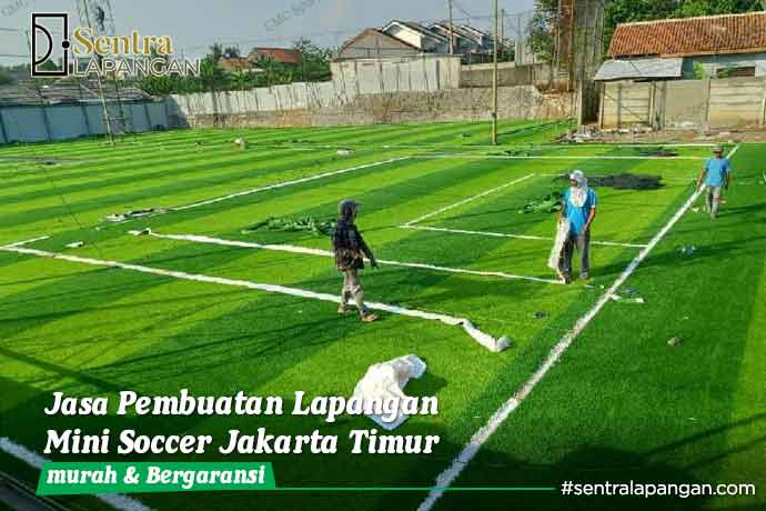Jasa Pembuatan Lapangan Olahraga Mini Soccer Jakarta Timur