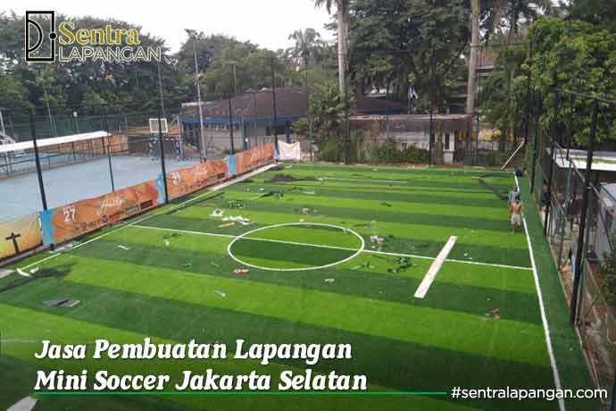 Jasa Pembuatan Lapangan Olahraga Mini Soccer Jakarta Selatan